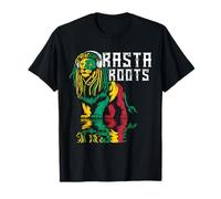 Rasta Reggae Lion Of Judah Jamaican Reggae Music Auriculares Camiseta