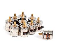 Rastapulz 10 unidades/paquetes Mini 2 fases 4 hilos motor paso a paso miniatura con engranaje pequeño mini motor de juguete DIY