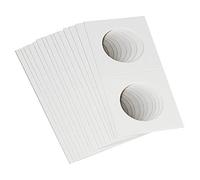 Rastapulz 100 unidades cuadrado cartón mueca titular de la basura suministros de recogida de álbum de recogida luminoso sello muela titular cubierta caso almacenamiento