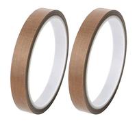 Rastapulz 2 rollos de cinta PTFE/PTFE cinta para máquinas de envasado al vacío, mano y pulso (1/2- X 33 pies)