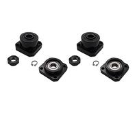 Rastapulz 2X, FK12 FF12 Soporte para eje de circulación 1605 FK12 lado fijo FF12 lado flotante para piezas CNC Accesorios para máquinas de herramientas