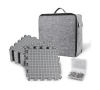 Rastapulz Esteras de bloqueo para proyectos de punto y ganchillo, tablas de bloqueo con rejilla para agujas o ganchillo