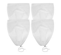 Rastapulz Juego de 4 cubiertas para plantas, protección contra heladas, 24 x 32 pulgadas, protección contra heladas, con cordón, para exteriores