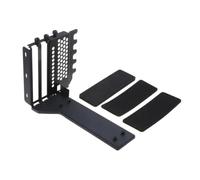 Rastapulz Soporte vertical universal para GPU Riser, ATX Matx, soporte de dirección para tarjeta gráfica VGA para tarjetas gráficas 3090 y 4090, fácil de usar, negro