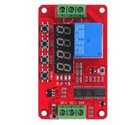 Rastapulz Temporizador de retardo de tiempo de afilado ajustable CC 12 V FRM01 Relé, 1 canal con autobloqueo para aplicaciones de temporización
