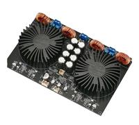 Rastapulz TPA3255 - Amplificador de sonido digital Clase D 2.0, amplificador de audio estéreo para casa, 600 Wx2, acabado robusto