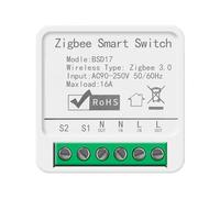 Rastapulz Tuya Tuya 16A Smart Switch Zigbee - Interruptor de casete (APP, mando a distancia para teléfono móvil)