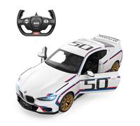 RASTAR BMW RC Car 1/14 BMW 3.0 CSL RC Car BMW Control remoto Coche de juguete para niños, blanco 2.4G