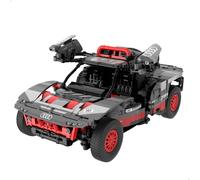 RASTAR - Coche para montar, Audi RS Q e-tron, 1432 piezas, licencia oficial, escala 1:14, con pegatinas, Carlos Sainz, coches de juguete, juegos de construcción para niños, coche desmontable juguete,