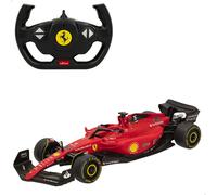 RASTAR - Coche teledirigido Fórmula 1 2022 Oracle Red Bull Racing RB18 o Ferrari F1-75, Licencia oficial, Escala 1:18, Mando frecuencia 2.4 GHz, 6 direcciones, Coches teledirigidos, Vehículo