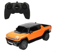 ColorBaby RASTAR - Coche teledirigido, Hummer EV, Licencia Oficial, Escala 1:26, Color Naranja, Coches teledirigidos, Vehículo radiocontrol, Control Remoto, Regalos para niños, +6 años (41280)