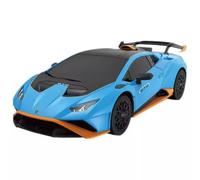 Rastar: Coche teledirigido Lamborghini Huracan STO azul - Escala 1:24