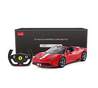 RASTAR Ferrari - Coche de control remoto, 1/14 Ferrari 458 Special A Red Toy Car - Convertible, apertura y cierre automático