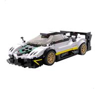 Rastar maqueta de coche para montar pagani zonda r 387 piezas 1:28