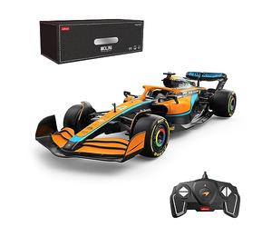 RASTAR McLaren Fórmula 1 Race Toy Car 2022, 1:18 F1 McLaren MCL36 Vehículo Modelo de Coche a Control Remoto Lando Norris + Daniel Ricciardo Drive to Survive