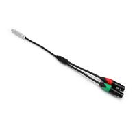 RASTKY 0. Cobre Doble Escudo 6.35 Hembra a XLR Hembra Cable de Alta Transmisión 6.35 Interfaz Estéreo 1 X 2 X XLR 115g 11.81inch