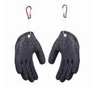 RASTKY 1 Guante de Pesca con Liberación Magnética para Pesca Profesional, Guante Antideslizante de Látex Que Protege la Mano de Cortes y Rasguños para Pescador Izquierdo 5,9 Pulgadas (Gancho