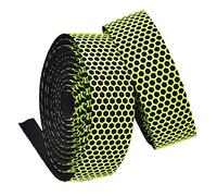 RASTKY 1 par de Cintas Antideslizantes para Manillar con Absorción de Impactos y Tapones para los Extremos, para Bicicletas de Montaña y de Carretera, Mejora la Absorción del Sudor (GREEN)