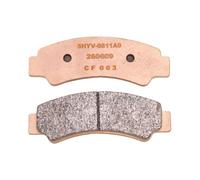 RASTKY 2 Piezas Pastilla de Freno Delantera Sinterizada | Base de Metal Sinterizado de Cobre, Respaldo de Acero de bajo Carbono, Alta Resistencia Al Calor, Pastilla de Freno de