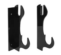 RASTKY 2 Soportes para Cuchillos Samurai, Estante Acrílico Duradero para Exhibición Llamativa, Adecuado para el Aprendizaje de Artes Marciales, Distancia Ajustable entre Estantes (BLACK)