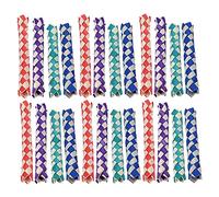 RASTKY 24 Piezas de bambú Trampas para Dedos Accesorios de Juguete para Pájaros, Juguete de Bricolaje para Fiestas Infantiles, Tecnología de Tejido Tradicional Chino, Mejora la Relación entre e Hijos