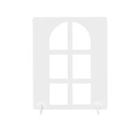 RASTKY 3 Piezas Tableros de Fondo para Fotografía, Tableros de Luces y Sombras, Fondo de Fotografía de PVC con Patrones de Arte Hueco, Soportes de Montaje, 48x38cm, para Mesa, Plano, (Estilo 1)