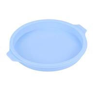 RASTKY 4 Uds. Molde Redondo de Silicona para Pasteles de 8 ", Bandeja para Hornear, Accesorios para Pasteles Coloridos, Rango de Temperatura Seguro de -40 a +446 ℉ (Azul paquete de 4 83065-C)
