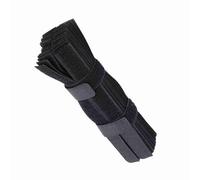 RASTKY 50 Bridas Reutilizables para Cinta Metálica, Soporte para Cables y Correas para el Hogar y Cables de Fácil Identificación, Color Negro (BLACK)