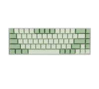 RASTKY 68 Teclas 60% RGB Teclado Mecánico Retroiluminado Interruptor Rojo USB C Teclado Compacto con Cable para 2000 ME XP Vista HarmonyOS para Juegos en Casa ABS Matcha Theme