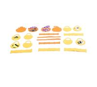 RASTKY 6PCS Bolsas de Truco o Trato con Temas Navideños Bolsos Creativos de Dulces DIY para Niños Fantasma Pirata Sonriendo Calabaza Favores de Fiesta Eventos en el Aula Material de Fieltro