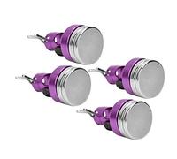 RASTKY Accesorio Magnético RC SCX10 4WD HSP 1/10 RC Coche Metal Púrpura Naranja Negro 1.3oz Ergonómico Robusto Durable Artesanía Ligero para Ventiladores de Coche con Control Remoto (Purple)