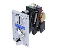 RASTKY Aceptador de Monedas Comparación de CPU Selector de Monedas Electrónico para Juegos de, Elija Correctamente, Conectable con Tabla de Códigos (Gris Plata)