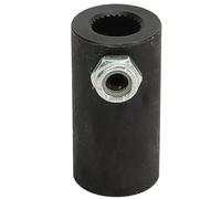 RASTKY Acoplador de Eje de Dirección Redondo con Estrías de 9/16 Pulg.-26 a 3/4 pulg. Fácil de Instalar para Material Metálico Vega de Alta Resistencia