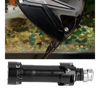 RASTKY Adaptador de Conductor de Palo, Conector de Punta de Manga Resistente de Aleación de Aluminio para Conductor TS2 TS3, Mano Derecha o Izquierda (#01)