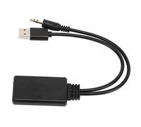 RASTKY Adaptador Estéreo Apto para Serie 1 3 5 6 7, Módulo Auxiliar Inalámbrico de Tecnología Profesional Cable Auxiliar de Radio Plug and Play, Material ABS, Apto para Vehículos con Interfaz USB