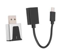 RASTKY Adaptador Inalámbrico para/Auto Convierte sin Problemas Sistemas Cableados, Funcionamiento Fácil de Usar, Compatible con Dispositivos iOS/