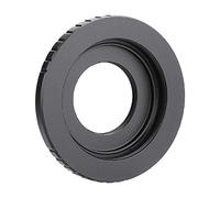 RASTKY Adaptador M42 a 4/ - Lente de Película con Montura M42 / C para Cámaras sin Espejo Adaptador de Doble Propósito - de Lente Chapado en Latón (M42/C-M4/3)