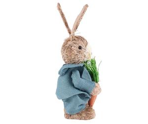 RASTKY Adorable Adorno de Conejo de Pascua de Simulación, Decoración de Primavera, Decoración del Hogar de Pascua, Material de Primera Calidad, 1 Juguete de Conejo para Diseño de Casa