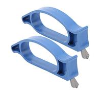 RASTKY Afilador de Pesca en Hielo, Alicates de Hoja Duraderos para Pescadores, Accesorios de Pesca Portátiles, Resistente a la Oxidación, 2 Unids/Set