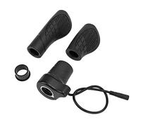 RASTKY Agarre del Acelerador Giratorio de Media Manija del Lado Izquierdo de la Bicicleta Eléctrica de Primera Calidad, Control de Velocidad Estable para el Motor de Tracción Media, Material de