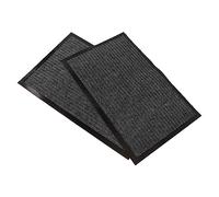 RASTKY Alfombra de Fibra Química para Puerta Interior, Lavable a Máquina, Antideslizante, para Baño, Cocina, Entrada, 2 uds.