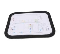 RASTKY Alfombrilla para Tornillos Magnética para Reparación de Teléfonos Organizador de Almohadilla Magnética de Goma 35 en 1 con Guía de Reparación para iOS X-16 Pro MAX Negro 1 Pieza para