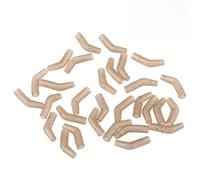 RASTKY Alineador de Anzuelos de Pesca TPR, Mangas Antienredos, Accesorio para Aparejos de Pesca de Carpa, 50 Uds., para una Fácil Fijación del Anzuelo (30 Piezas)