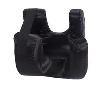 RASTKY Almohada para la Cara Antiarrugas, Tela de Seda, Espuma de Memoria Lenta, Almohada para Dormir en la Cara, Ergonómica para Dormir de Espalda (Black)