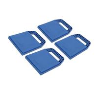 RASTKY Almohadilla de Gato Estabilizador para Vehículos Recreativos, Construcción Robusta, Previene Daños Al Suelo para Almohadilla de Gato para Vehículos Recreativos, 4 Piezas de 6,5 X 6,5 Pulgadas