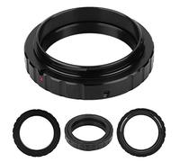 RASTKY Anillo Adaptador de Lente T2 Ajuste Manual Fácil Instalación para Cámaras Astrofotografía Aleación de Aluminio Negro