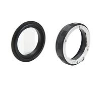 RASTKY Anillo Adaptador Inverso Macro para Lente de 52mm, Construcción de Aleación de Aluminio, Adaptador de Anillo Inverso para Lente Macro para Cámaras F AI AF