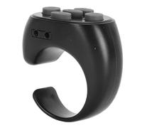 RASTKY Anillo de Desplazamiento con Control Remoto de Page Turner para Teléfono, Cámara de Grabación de Vídeo, Obturador Remoto, lo Mejor para Selfies y Fotos Familiares (Black)