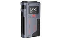 RASTKY Arrancador de Batería de Coche, Inflador de Compresor de Aire Portátil, Cargador USB de 150PSI, Pantalla Digital de 8000mAh, Neumático, Bicicleta, (con Bolsa de Almacenamiento (Gris,