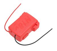 RASTKY Asegure el Adaptador de Batería 18 V Batería de Litio: Conector de Alimentación de Muelle Portátil Compacto con Cables